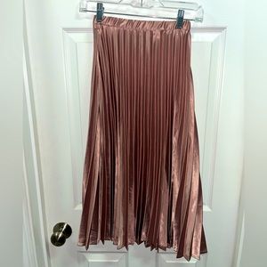 Pretty in pink maxi skirt